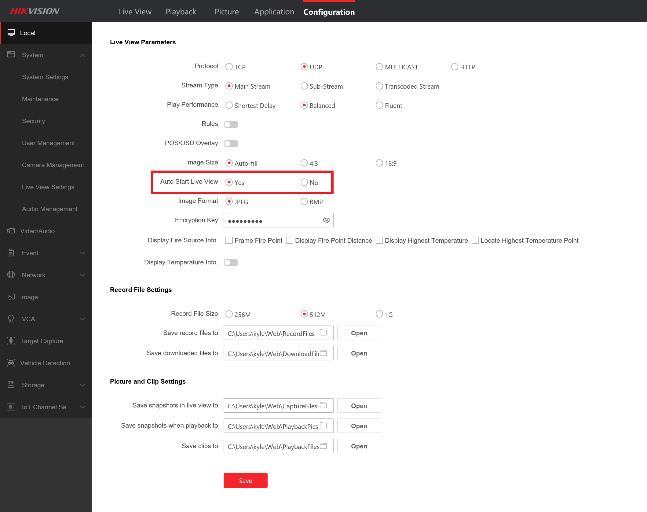 Invalid encryption key hikvision hot sale dvr