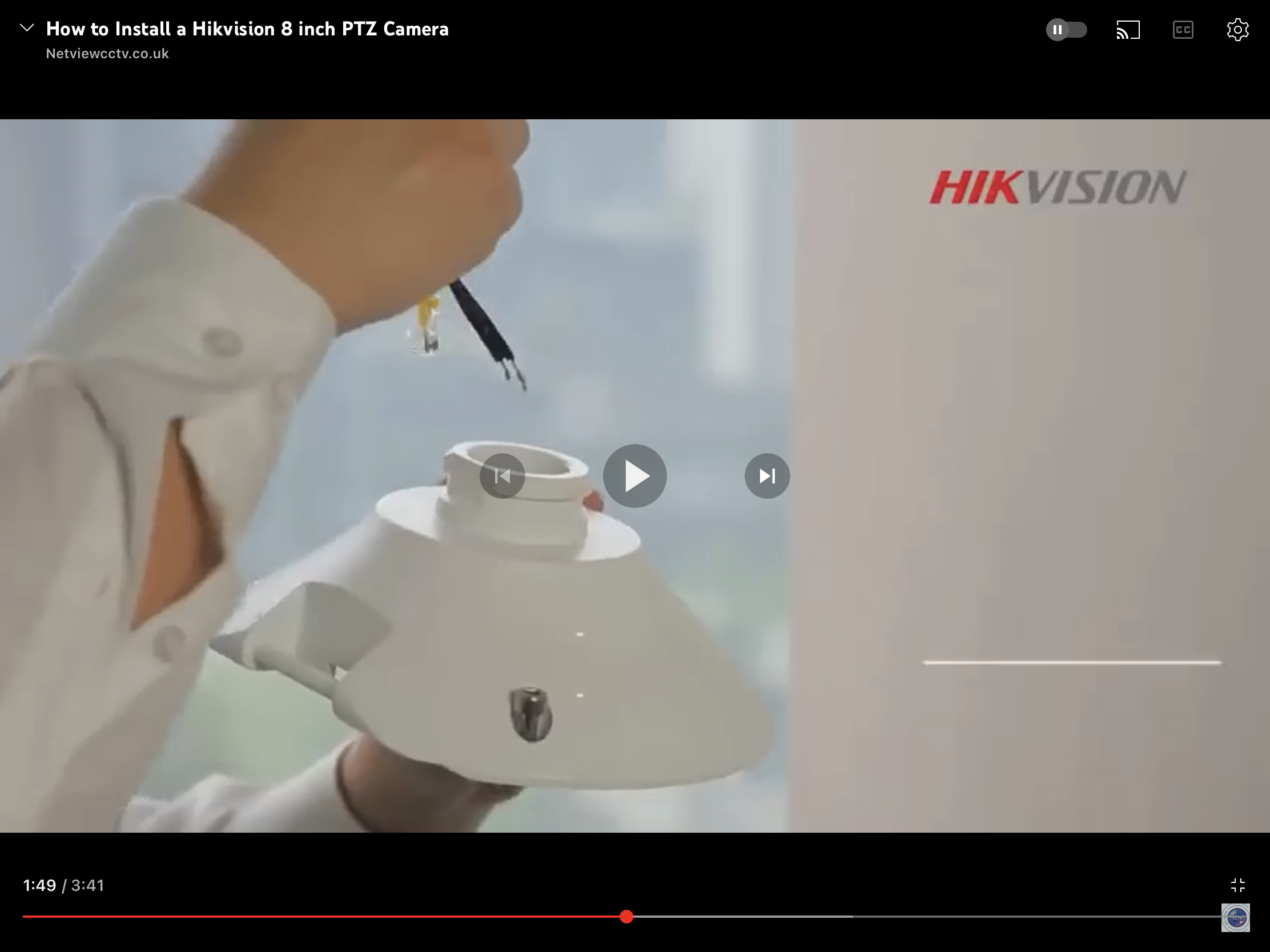 hikvision pendant cap